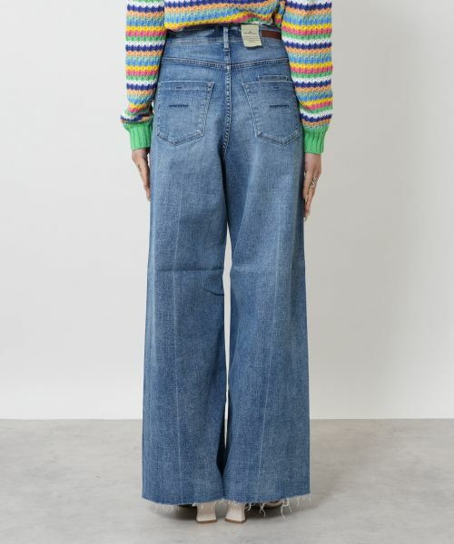 NEMIKA / ネミカ デニムパンツ | ワイドフレアデニムパンツ【YANUK】 | 詳細6