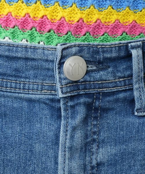 NEMIKA / ネミカ デニムパンツ | ワイドフレアデニムパンツ【YANUK】 | 詳細8