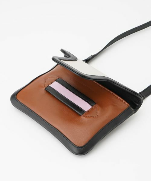 NEMIKA / ネミカ メッセンジャーバッグ・ウエストポーチ | レザーミニバッグ【PIERRE HARDY】 | 詳細4