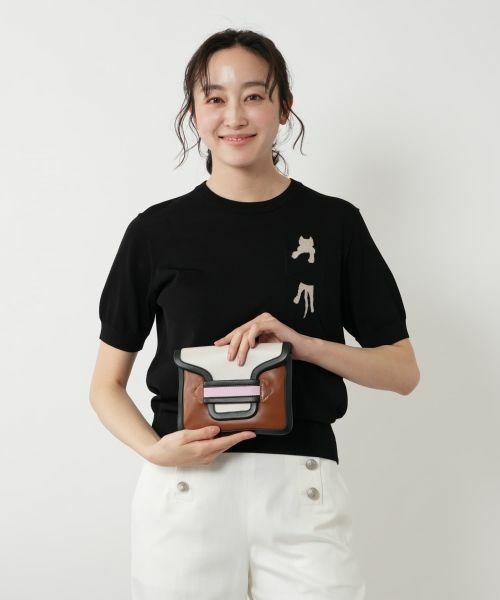 NEMIKA / ネミカ メッセンジャーバッグ・ウエストポーチ | レザーミニバッグ【PIERRE HARDY】 | 詳細9