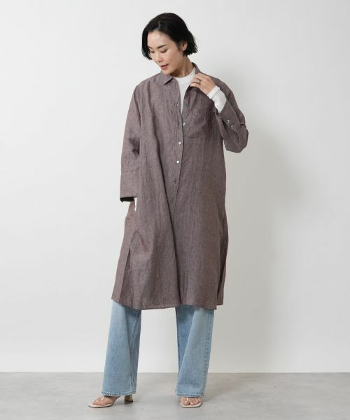 NEMIKA / ネミカ ドレス | ロングシャツワンピース【ROBERT FRIEDMAN】 | 詳細1