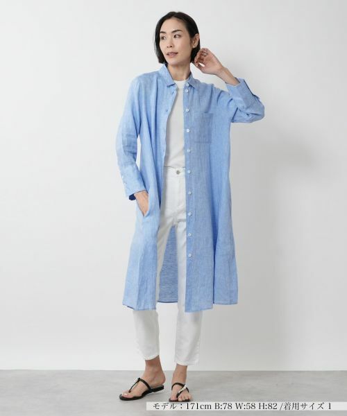 NEMIKA / ネミカ ドレス | ロングシャツワンピース【ROBERT FRIEDMAN】 | 詳細4