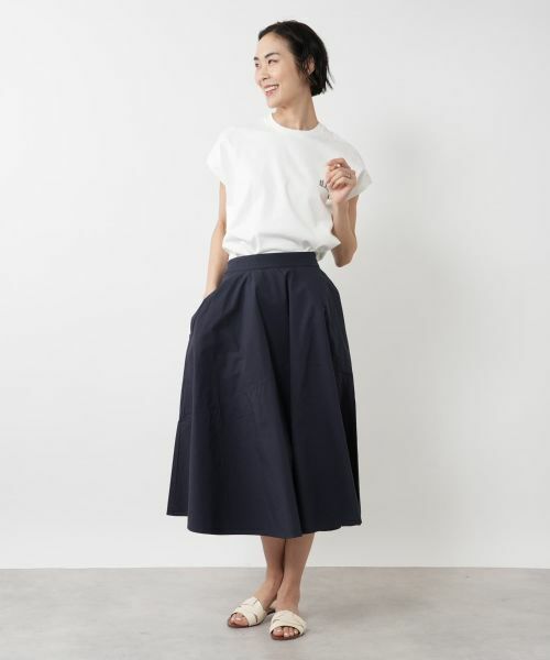 NEMIKA / ネミカ ミニ・ひざ丈スカート | フレアミディスカート【SCAGLIONE】 | 詳細4