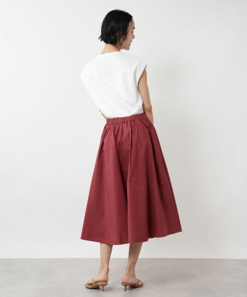 NEMIKA / ネミカ ミニ・ひざ丈スカート | フレアミディスカート【SCAGLIONE】 | 詳細9