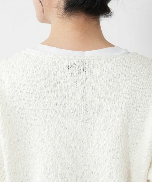 NEMIKA / ネミカ カーディガン・ボレロ | Vネックニットカーディガン【SCAGLIONE】 | 詳細14