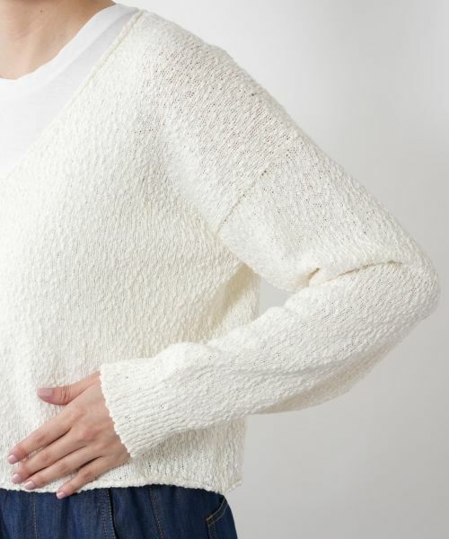 NEMIKA / ネミカ カーディガン・ボレロ | Vネックニットカーディガン【SCAGLIONE】 | 詳細15