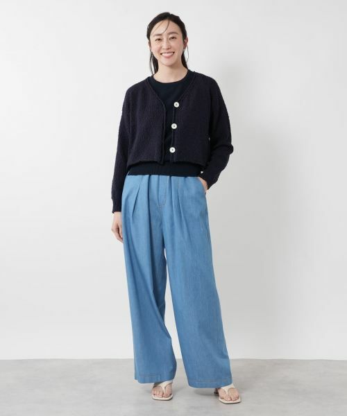 NEMIKA / ネミカ カーディガン・ボレロ | Vネックニットカーディガン【SCAGLIONE】 | 詳細4