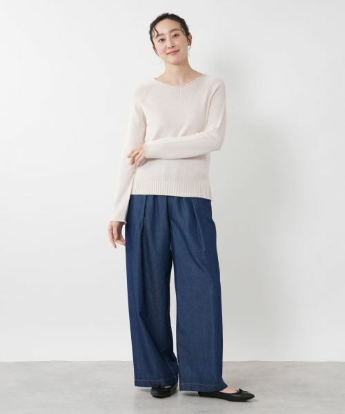 NEMIKA / ネミカ ニット・セーター | コットンニットプルオーバー【SCAGLIONE】 | 詳細4