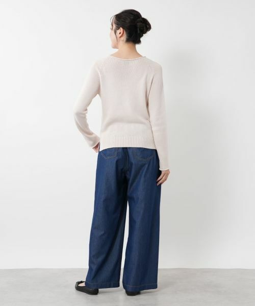 NEMIKA / ネミカ ニット・セーター | コットンニットプルオーバー【SCAGLIONE】 | 詳細6