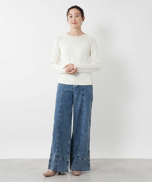 NEMIKA / ネミカ ニット・セーター | コットンニットプルオーバー【SCAGLIONE】 | 詳細7