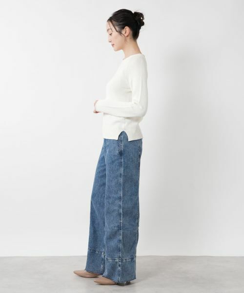 NEMIKA / ネミカ ニット・セーター | コットンニットプルオーバー【SCAGLIONE】 | 詳細8