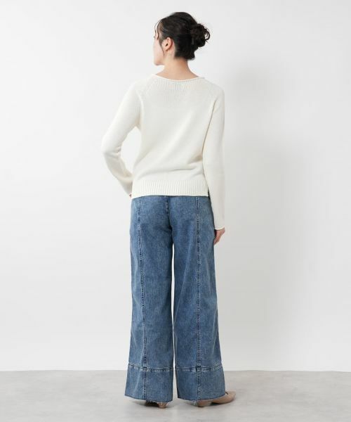 NEMIKA / ネミカ ニット・セーター | コットンニットプルオーバー【SCAGLIONE】 | 詳細9