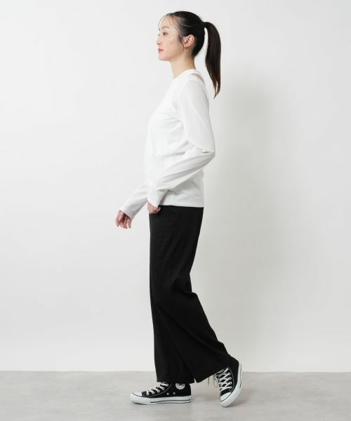 NEMIKA / ネミカ カットソー | デザインロングスリーブトップス【UPPER HIGHTS】 | 詳細2