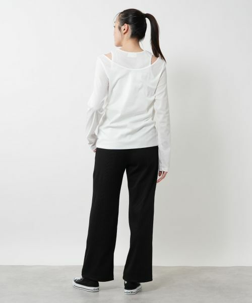 NEMIKA / ネミカ カットソー | デザインロングスリーブトップス【UPPER HIGHTS】 | 詳細3
