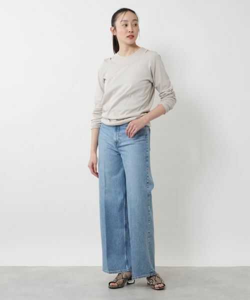 NEMIKA / ネミカ カットソー | デザインロングスリーブトップス【UPPER HIGHTS】 | 詳細4