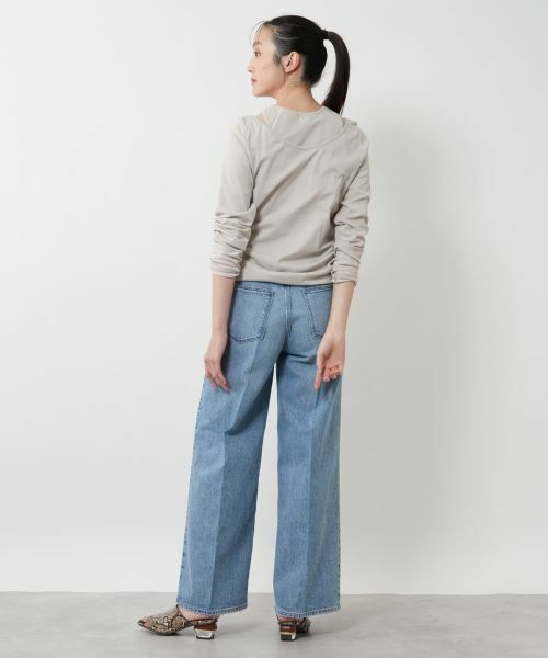 NEMIKA / ネミカ カットソー | デザインロングスリーブトップス【UPPER HIGHTS】 | 詳細6