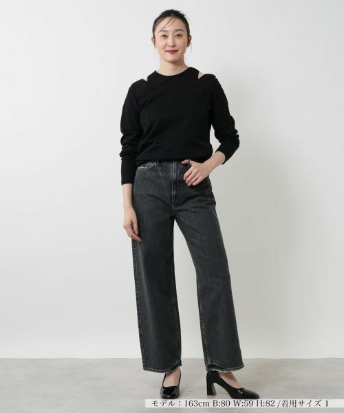 NEMIKA / ネミカ カットソー | デザインロングスリーブトップス【UPPER HIGHTS】 | 詳細7