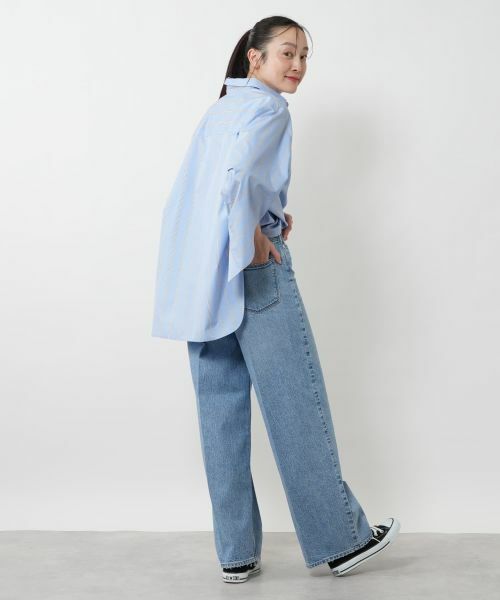 NEMIKA / ネミカ デニムパンツ | ワイドストレートデニムパンツ【UPPER HIGHTS】 | 詳細6