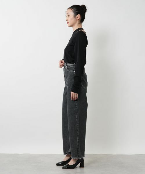 NEMIKA / ネミカ デニムパンツ | ワイドストレートデニムパンツ【UPPER HIGHTS】 | 詳細2