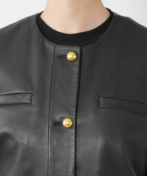NEMIKA / ネミカ テーラードジャケット | レザーベスト【STUDIO AR】 | 詳細10