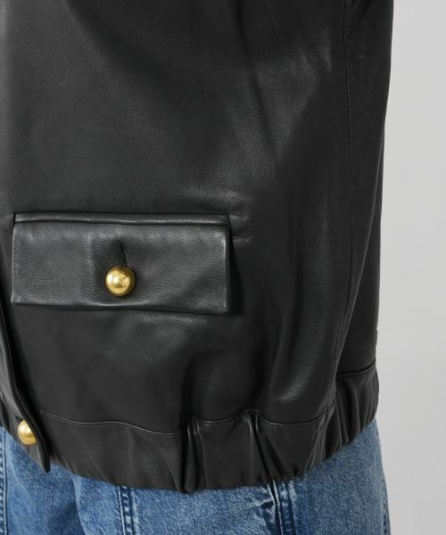 NEMIKA / ネミカ テーラードジャケット | レザーベスト【STUDIO AR】 | 詳細13