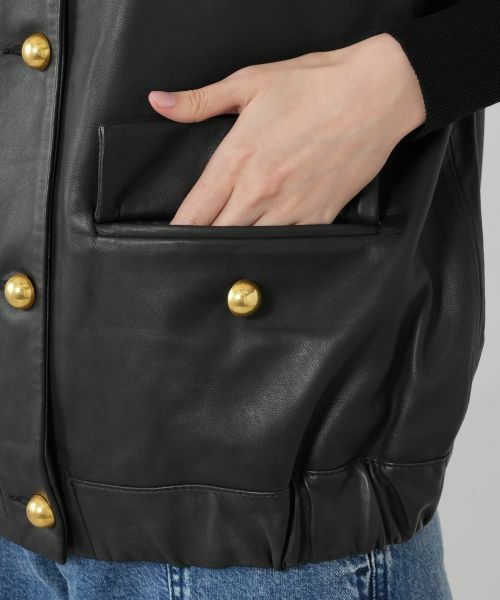 NEMIKA / ネミカ テーラードジャケット | レザーベスト【STUDIO AR】 | 詳細14