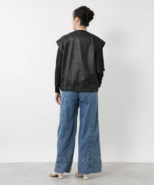 NEMIKA / ネミカ テーラードジャケット | レザーベスト【STUDIO AR】 | 詳細6