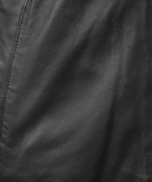 NEMIKA / ネミカ テーラードジャケット | ショートレザージャケット【STUDIO AR】 | 詳細14