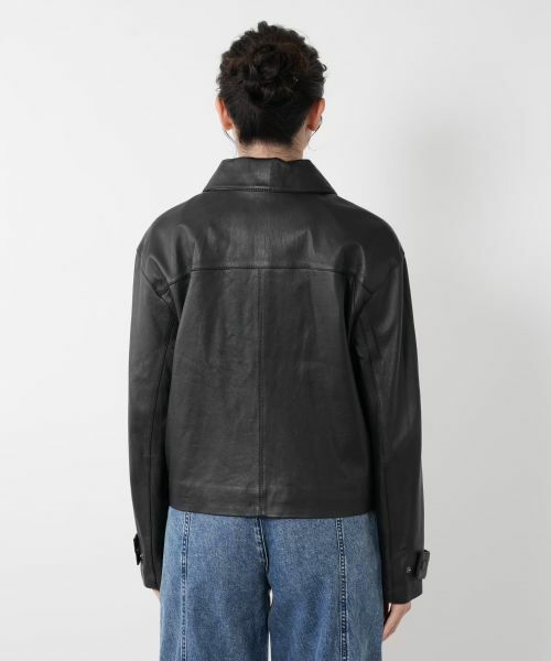 デニム レザー ジャケット SA96 GISELe 10月号掲載】atelier SOMETHING DENIM BLAZER/アトリエ