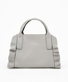 NEMIKA / ネミカ トートバッグ | レザーフリルデザインハンドバッグ【RIPANI】