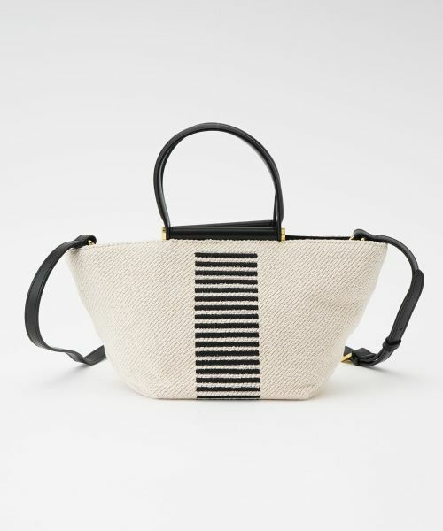 NEMIKA / ネミカ トートバッグ | ストライプデザインハンドバッグ【SINBONO】 | 詳細2
