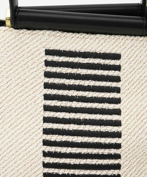 NEMIKA / ネミカ トートバッグ | ストライプデザインハンドバッグ【SINBONO】 | 詳細4