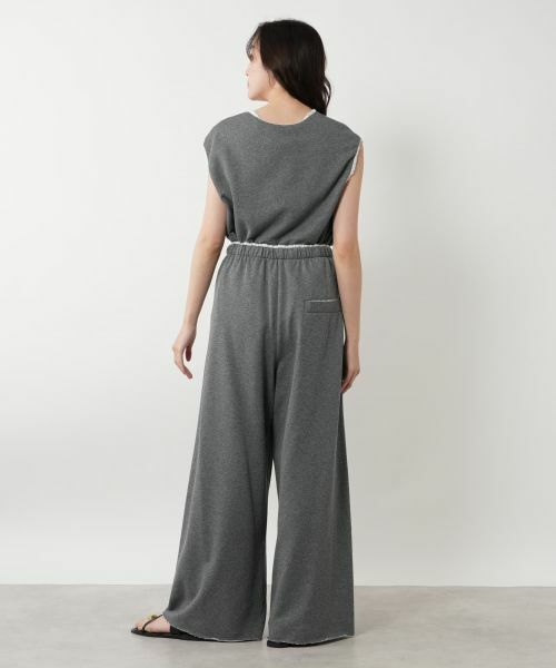 NEMIKA / ネミカ その他パンツ | ウエストドロストワイドパンツ【TELA】 | 詳細3