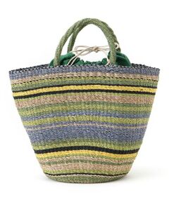 NEMIKA / ネミカ トートバッグ | マルチボーダーカゴバッグ【VIOLAd’ORO】