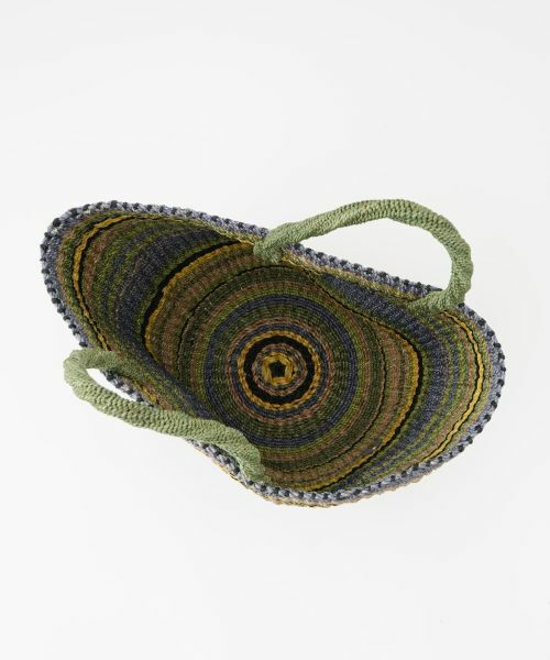 NEMIKA / ネミカ トートバッグ | マルチボーダーカゴバッグ【VIOLAd’ORO】 | 詳細4