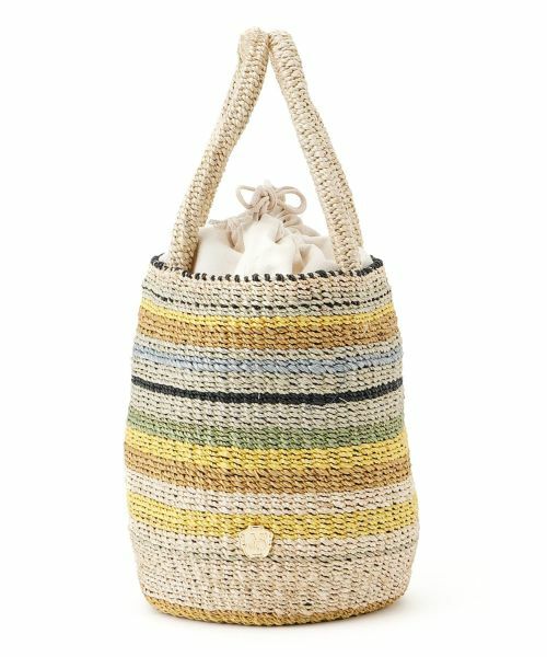 NEMIKA / ネミカ ハンドバッグ | マルチボーダーカゴバッグ【VIOLAd’ORO】 | 詳細1