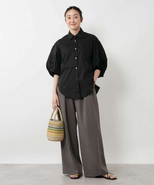 NEMIKA / ネミカ ハンドバッグ | マルチボーダーカゴバッグ【VIOLAd’ORO】 | 詳細10