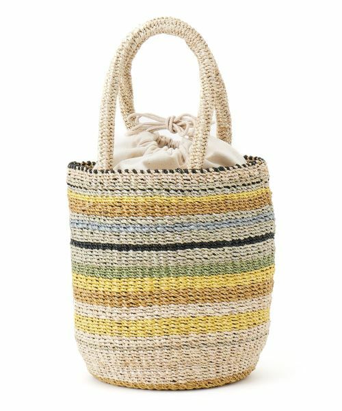 NEMIKA / ネミカ ハンドバッグ | マルチボーダーカゴバッグ【VIOLAd’ORO】 | 詳細2