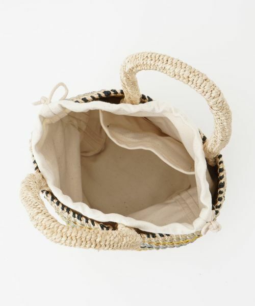 NEMIKA / ネミカ ハンドバッグ | マルチボーダーカゴバッグ【VIOLAd’ORO】 | 詳細5