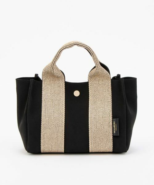 NEMIKA / ネミカ ハンドバッグ | ラメテープミニトートバッグ【VIOLAd’ORO】（ブラック）