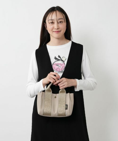 NEMIKA / ネミカ ハンドバッグ | ラメテープミニトートバッグ【VIOLAd’ORO】 | 詳細3