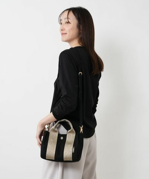 NEMIKA / ネミカ ハンドバッグ | ラメテープミニトートバッグ【VIOLAd’ORO】 | 詳細5