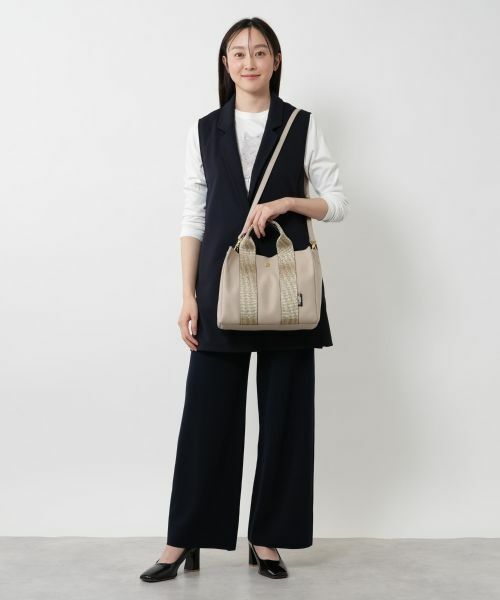 NEMIKA / ネミカ トートバッグ | ラメテープトートバッグ【VIOLAd’ORO】 | 詳細1