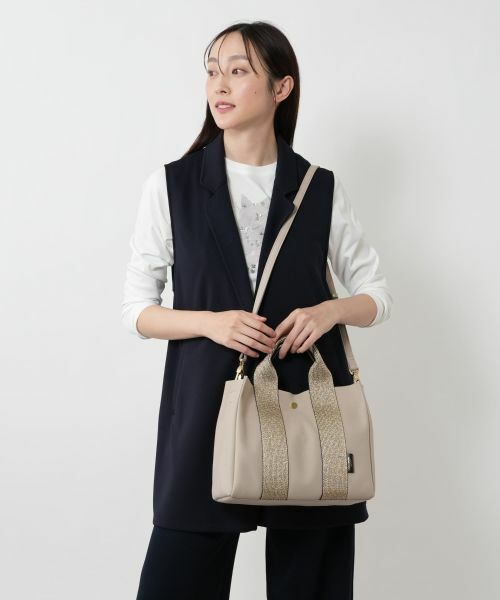 NEMIKA / ネミカ トートバッグ | ラメテープトートバッグ【VIOLAd’ORO】 | 詳細2