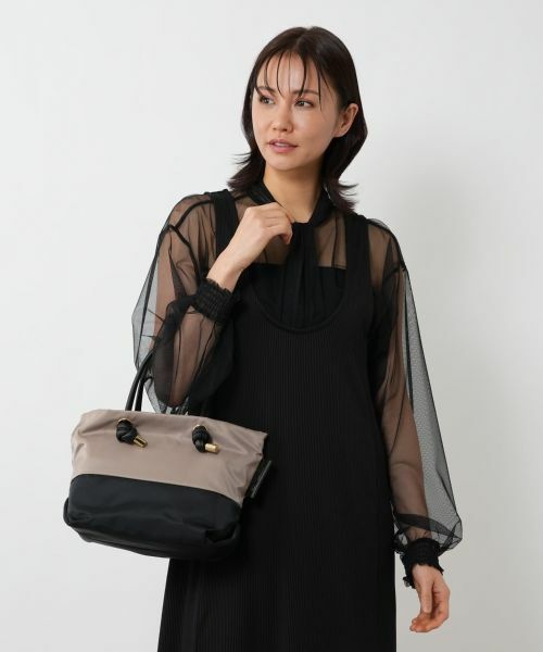 NEMIKA / ネミカ トートバッグ | バイカラーナイロントートバッグ【VIOLAd’ORO】 | 詳細2