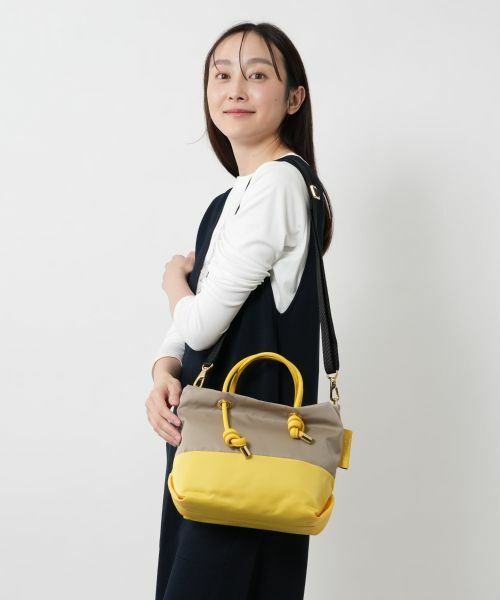 NEMIKA / ネミカ トートバッグ | バイカラーナイロントートバッグ【VIOLAd’ORO】 | 詳細5