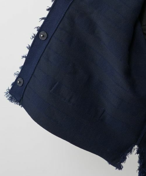 NEMIKA / ネミカ カーディガン・ボレロ | フリンジニットジャケット【THREE DOTS】 | 詳細16