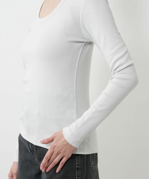 NEMIKA / ネミカ Tシャツ | クルーネックトップス【THREE DOTS】 | 詳細13