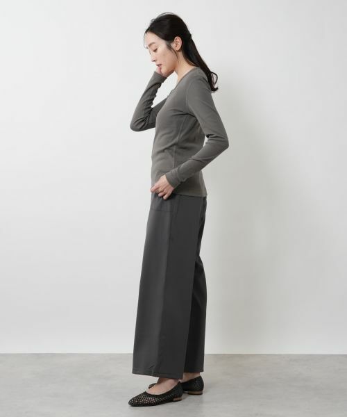 NEMIKA / ネミカ Tシャツ | クルーネックトップス【THREE DOTS】 | 詳細20