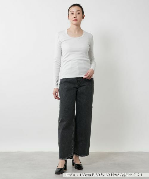 NEMIKA / ネミカ Tシャツ | クルーネックトップス【THREE DOTS】 | 詳細4